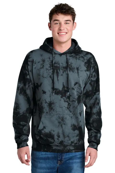 Port & Co PC144 Crystal Tie-Dye Pullover Hoodie