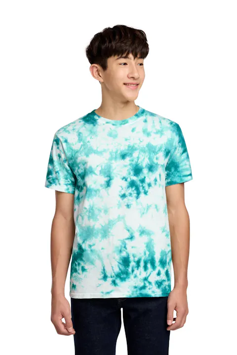 Port & Co PC145Y Youth Crystal Tie-Dye Tee