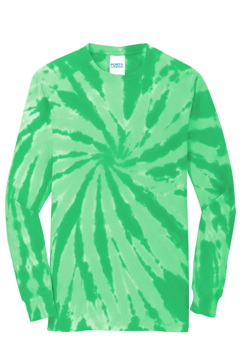Port & Co PC147LS Tie-Dye Long Sleeve Tee
