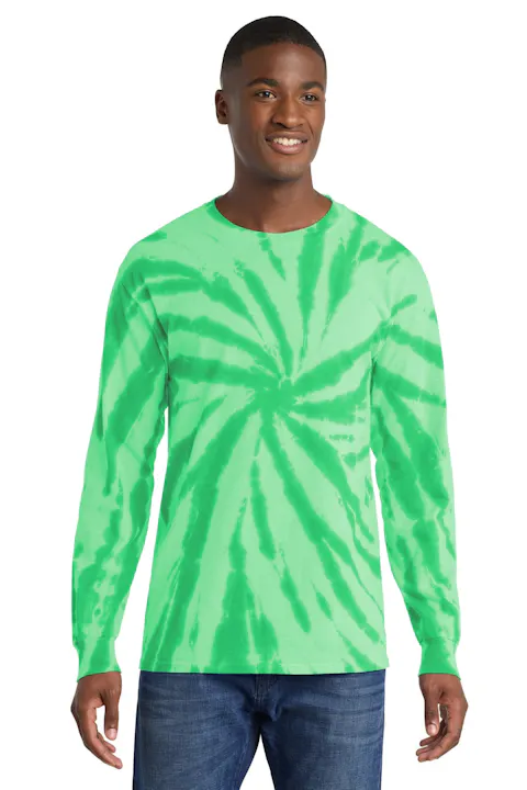 Port & Co PC147LS Tie-Dye Long Sleeve Tee