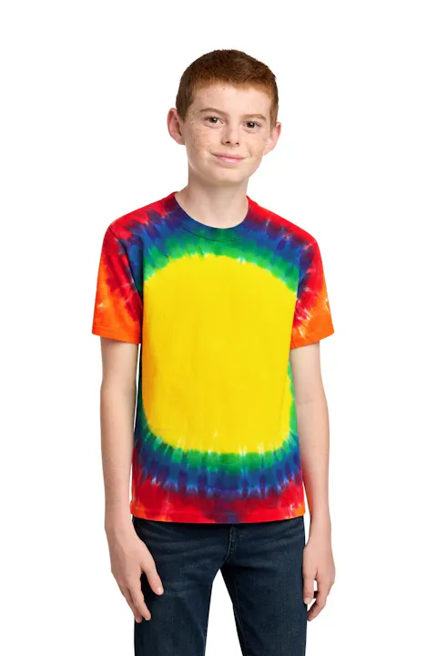 Port & Co PC149Y Youth Window Tie-Dye Tee