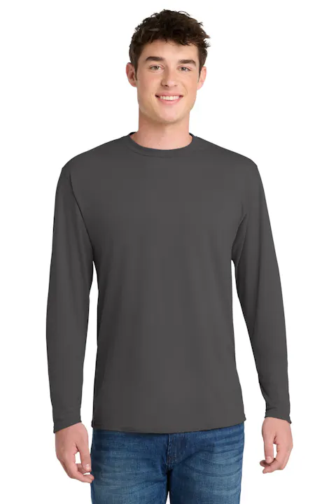 Port & Co PC381LS Long Sleeve Performance Blend Tee