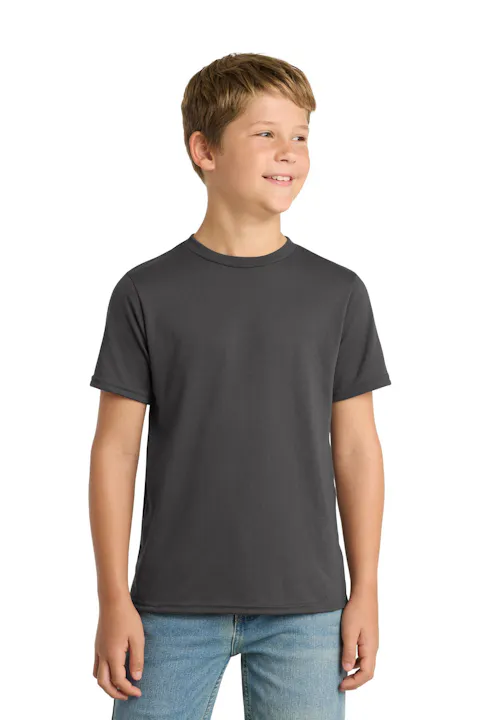 Port & Co PC381Y Youth Performance Blend Tee