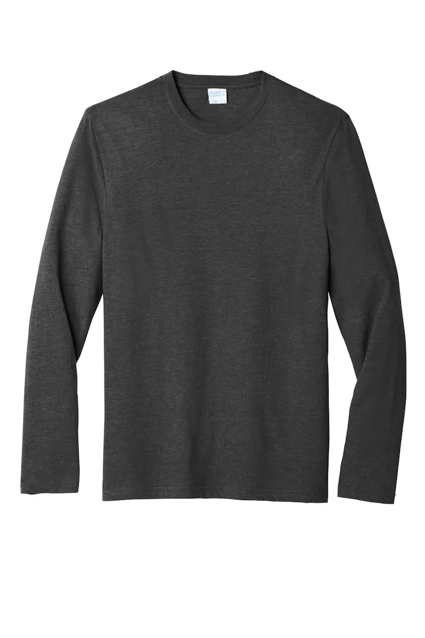 Port & Co PC455LS Long Sleeve Fan Favorite  Blend Tee