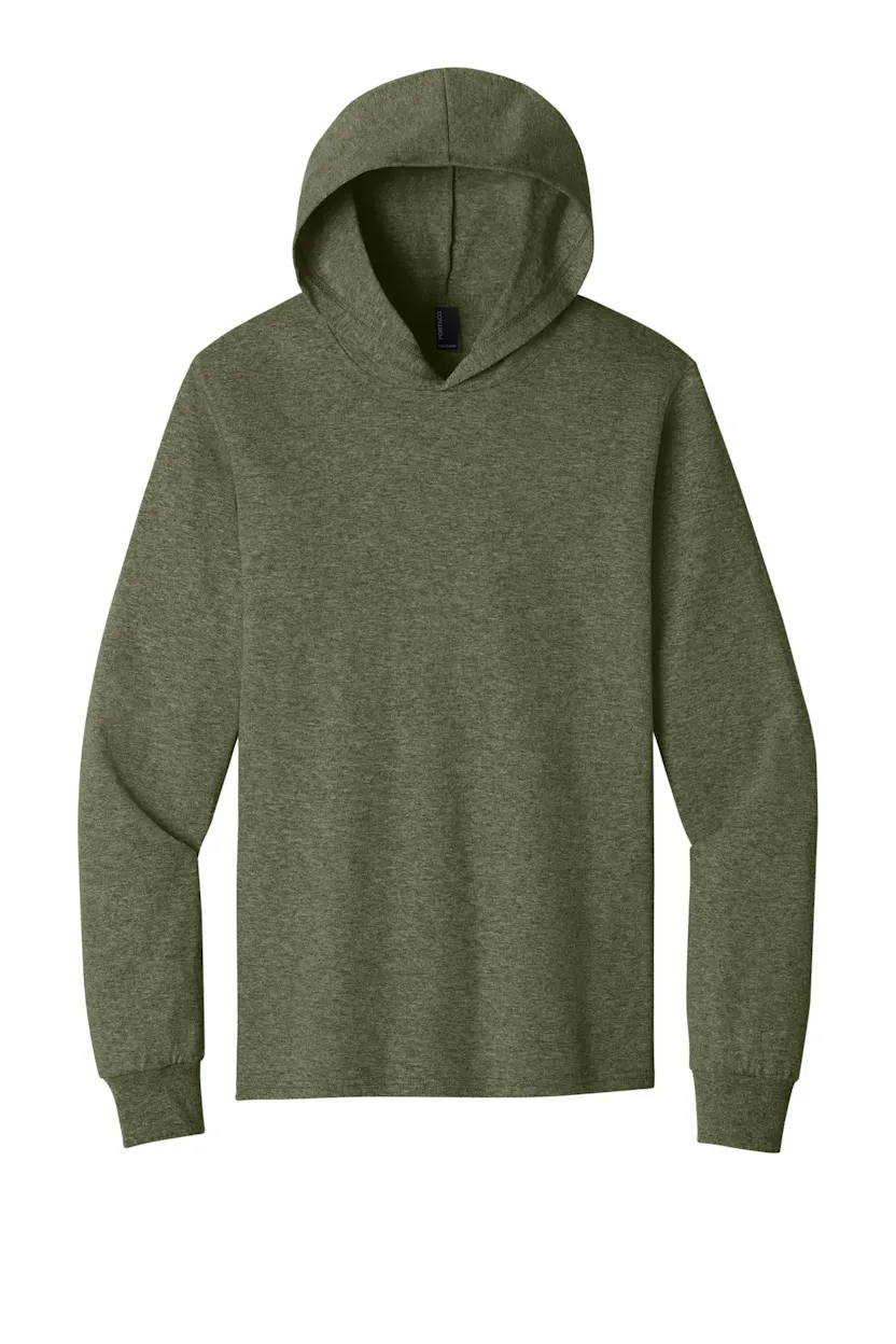 Port & Co PC54H Core Cotton Pullover Hooded Tee