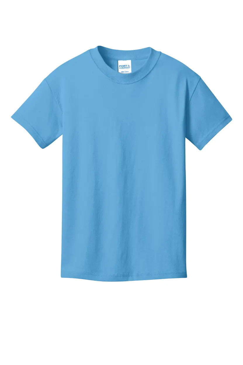 Port & Co PC54YDTG Youth Core Cotton DTG Tee