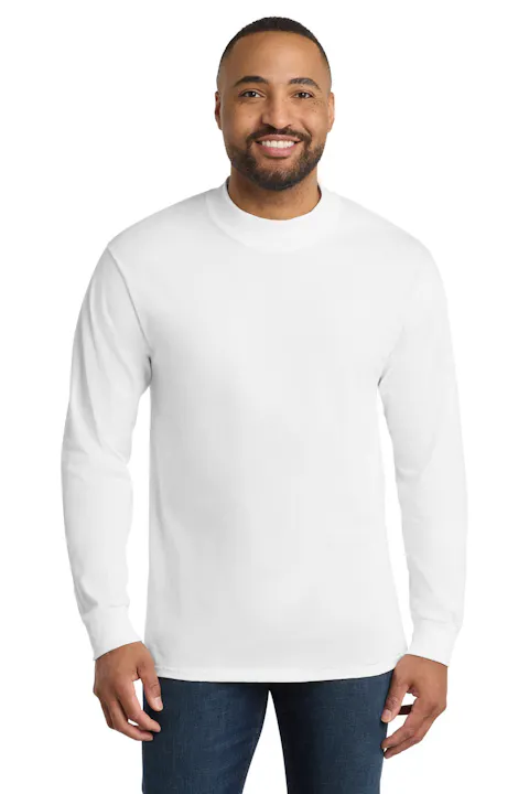 Port & Co PC61M Essential Mock Turtleneck