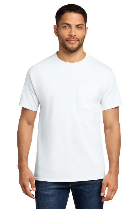 Port & Co PC61PT Tall Essential Pocket Tee