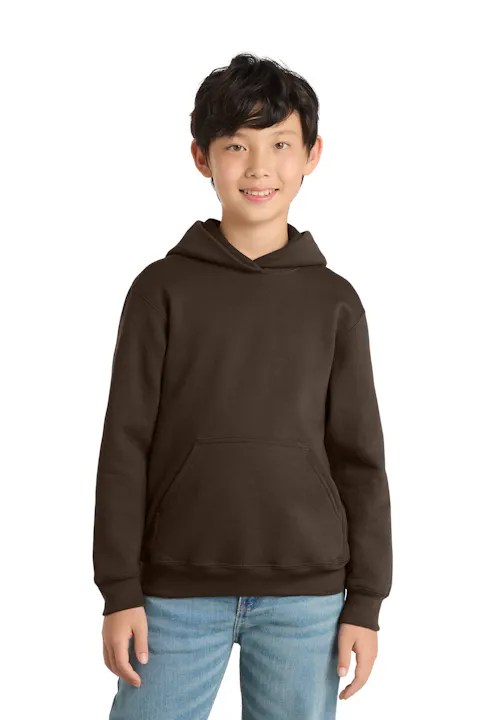 Port & Co PC78YH Youth Core Fleece Pullover Hooded Sweatshirt