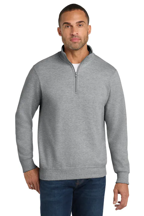 Port & Co PC850Q Fan Favorite Fleece 1/4-Zip Pullover Sweatshirt
