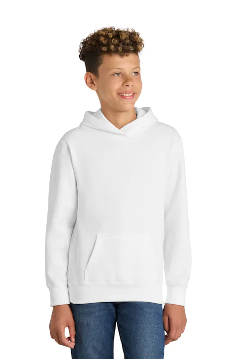 Port & Co PC850YH Youth Fan Favorite Fleece Pullover Hooded Sweatshirt