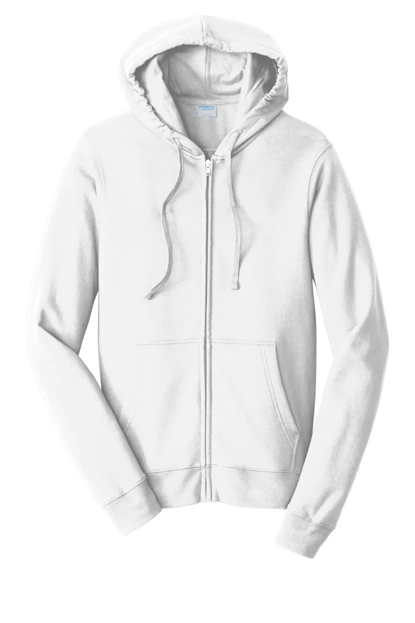 Port & Co PC850ZH Fan Favorite Fleece Full-Zip Hooded Sweatshirt