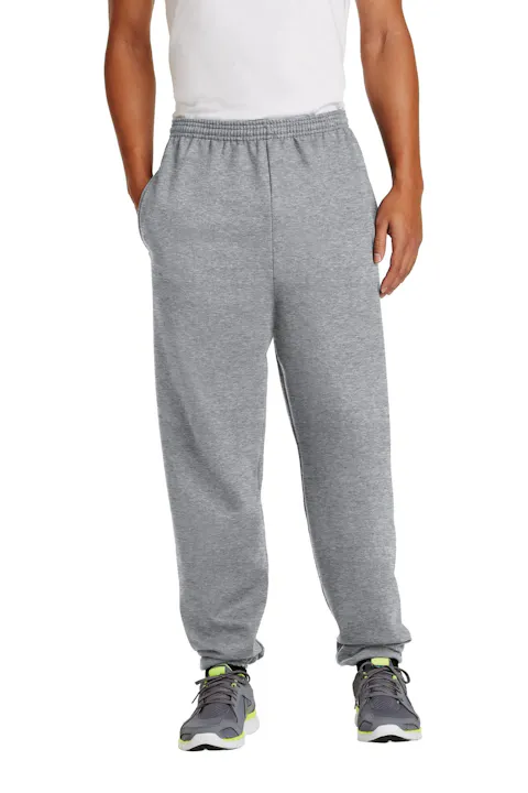 Port & Co PC90P Essential Fleece Sweatpant with Pockets