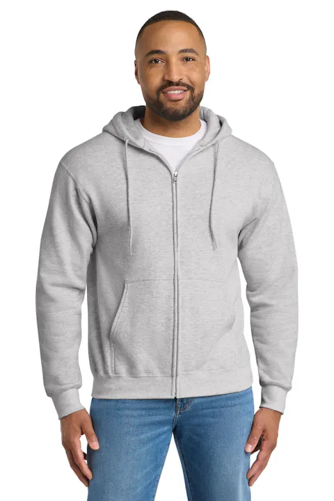 Port & Co PC90ZHT Tall Essential Fleece Full-Zip Hooded Sweatshirt