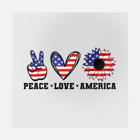 Peace Love America