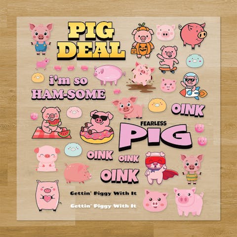 Pigs Pressables Pack