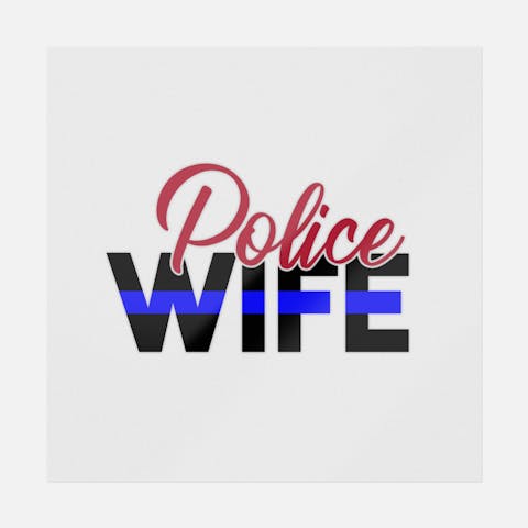 Police Wife In Blue