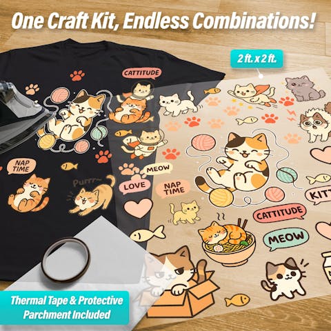 Cats Pressables Pack