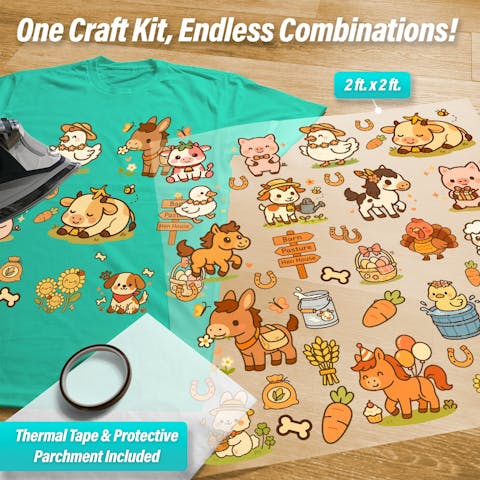 Farm Animals Pressables Pack