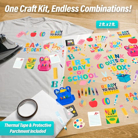 School Supplies Pressables Pack
