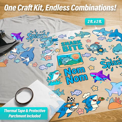 Sharks Pressables Pack