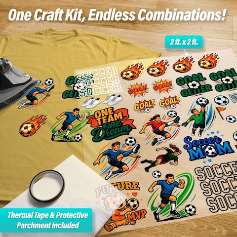 Soccer Pressables Pack