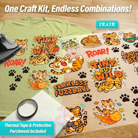 Tigers Pressables Pack
