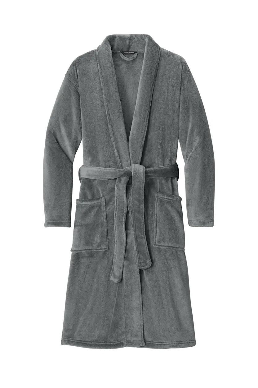 Port Authority R102 Plush Microfleece Shawl Collar Robe