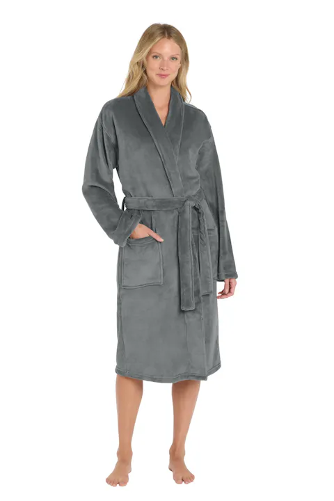Port Authority R102 Plush Microfleece Shawl Collar Robe
