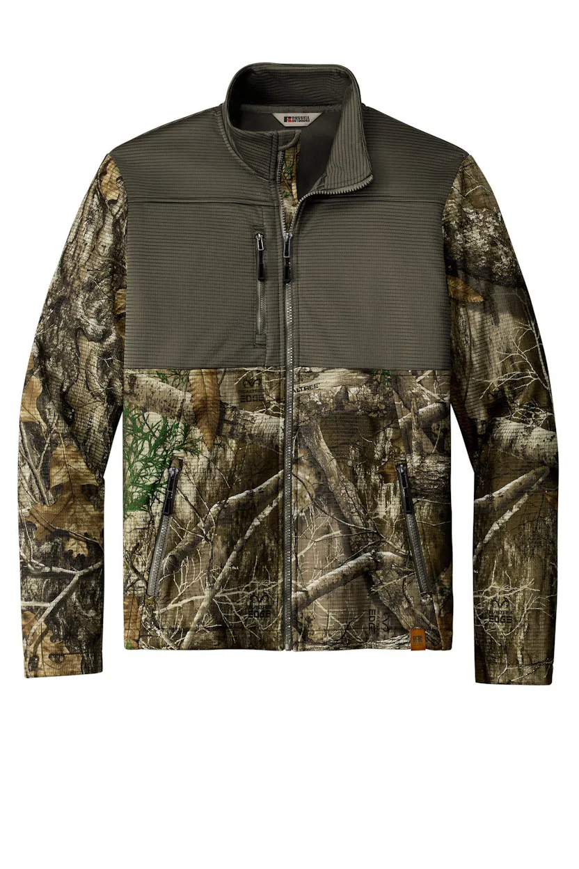 Russell Outdoors RU601 Realtree Atlas Colorblock Soft Shell