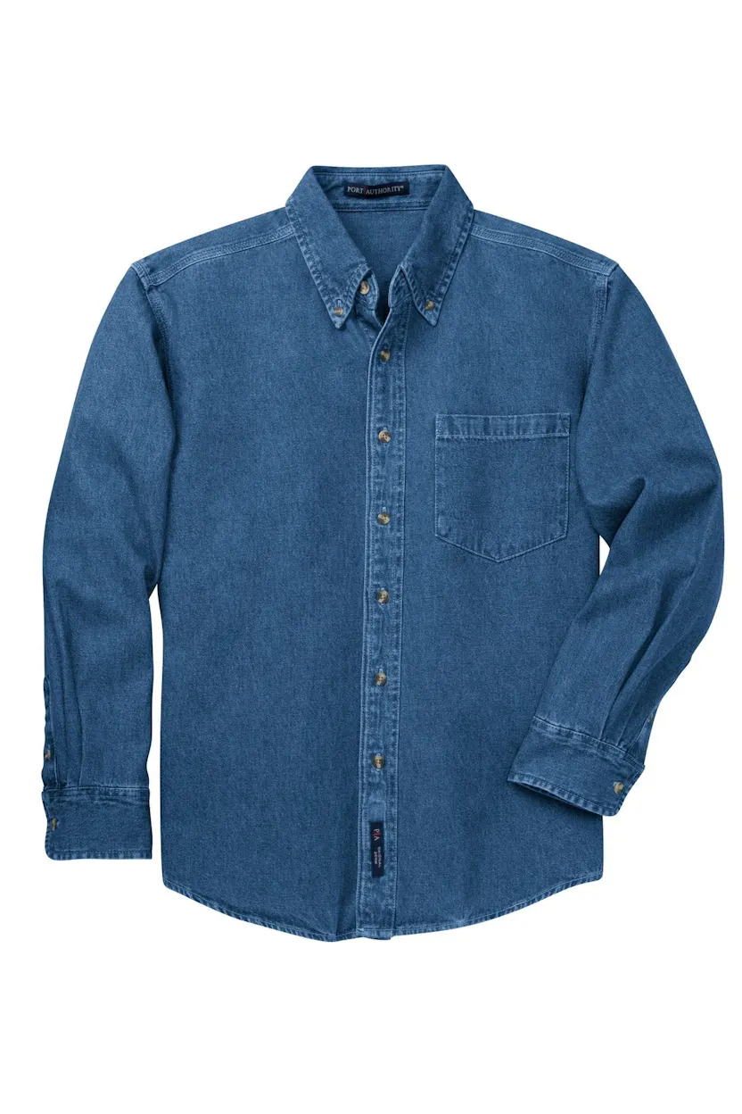 Port Authority S100 Heavyweight Denim Shirt