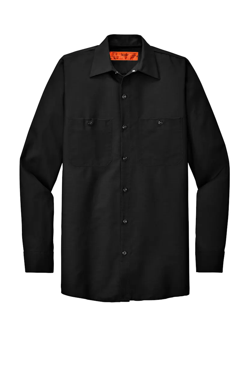 Red Kap SP14LONG Long Size  Long Sleeve Industrial Work Shirt