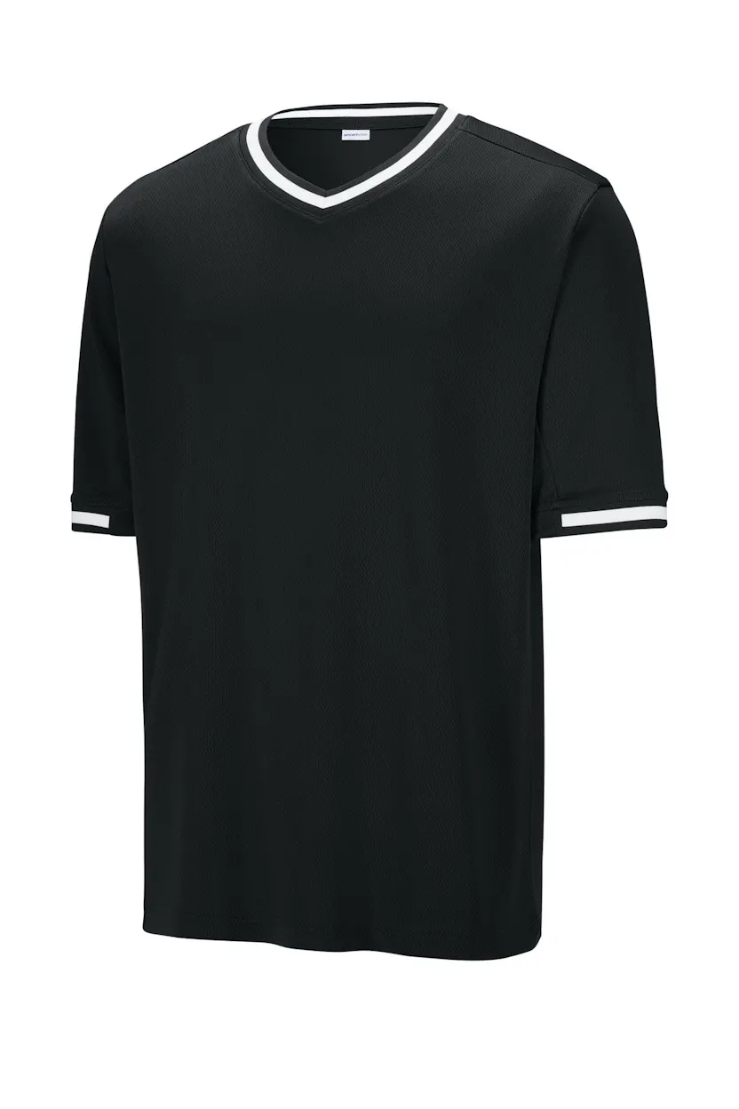 Sport-Tek ST221 Tough Mesh V-Neck Baseball Jersey