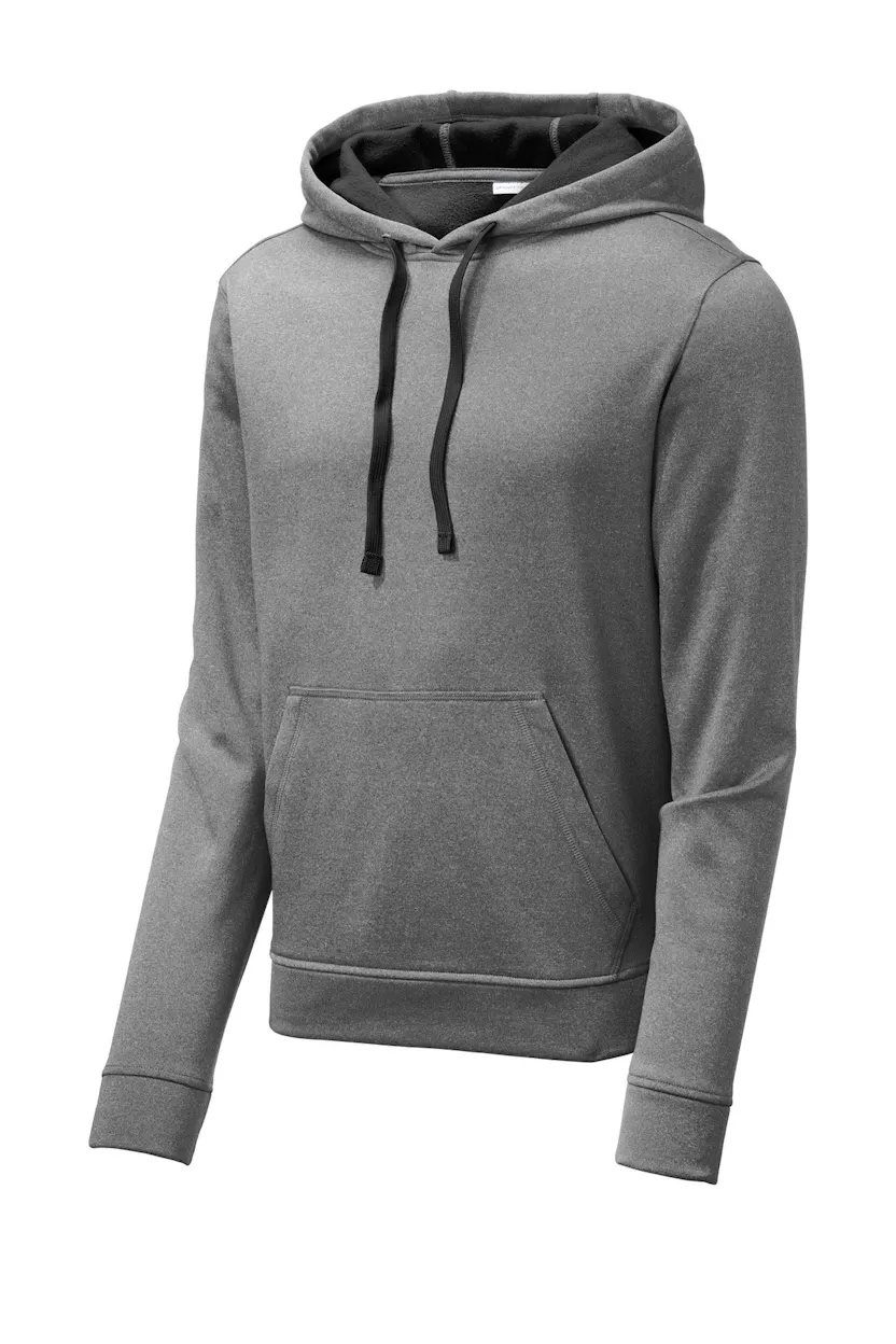 Sport-Tek ST264 PosiCharge  Sport-Wick  Heather Fleece Hooded Pullover