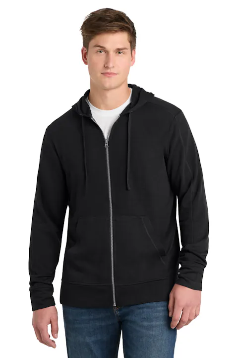Sport-Tek ST293 PosiCharge  Tri-Blend Wicking Fleece Full-Zip Hooded Jacket