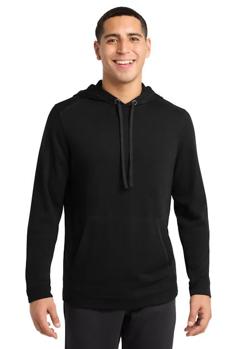 Sport-Tek ST296 PosiCharge  Tri-Blend Wicking Fleece Hooded Pullover