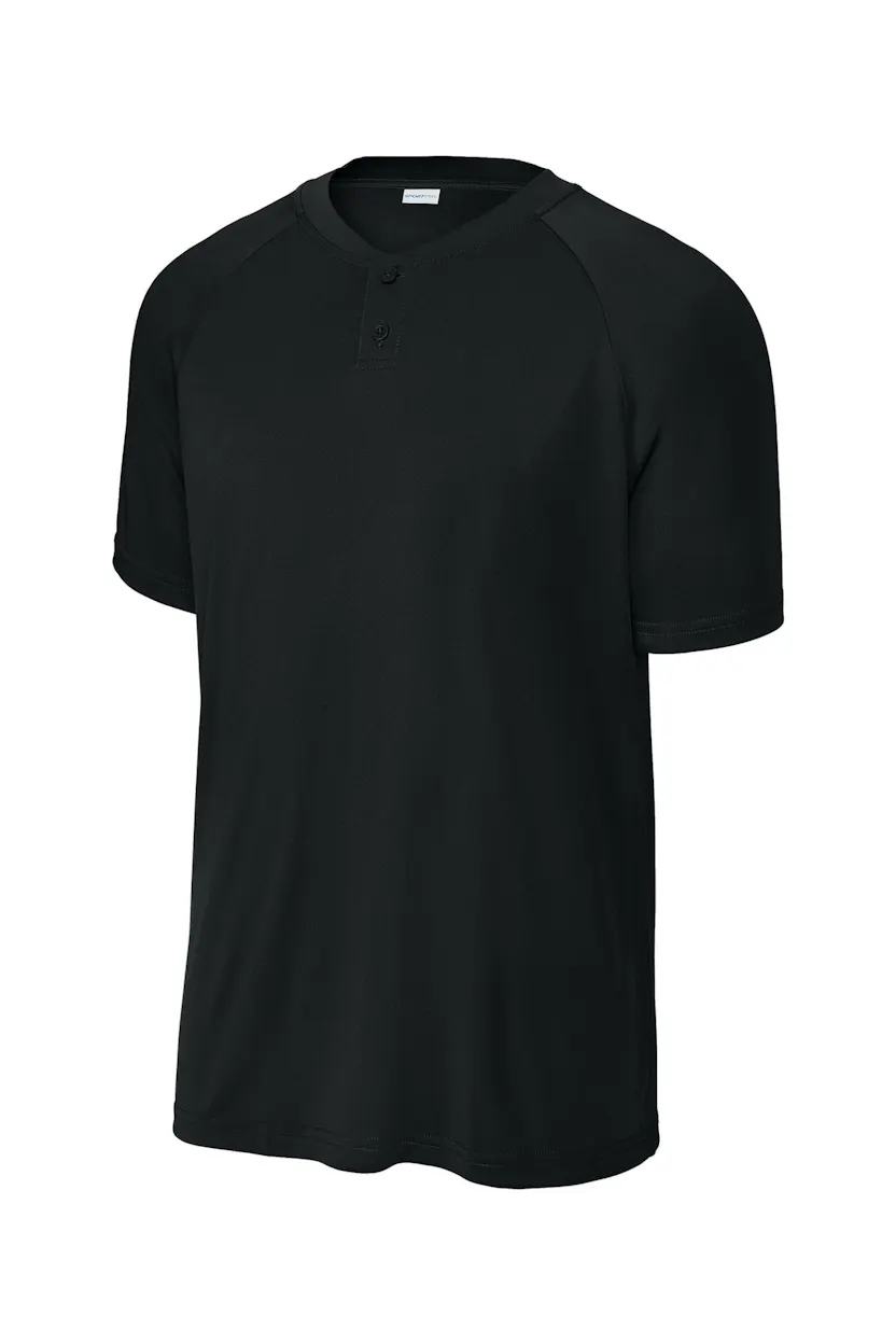 Sport-Tek ST359 PosiCharge Competitor 2-Button Henley