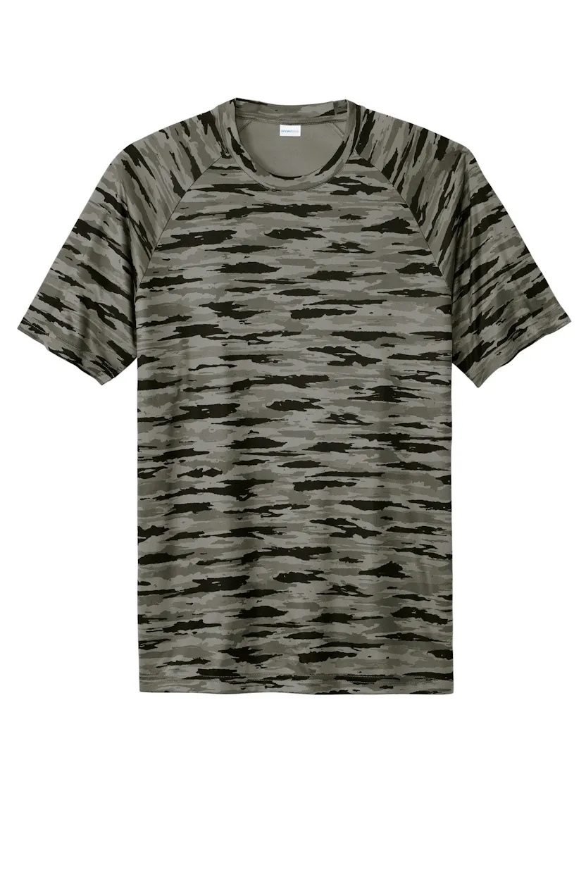 Sport-Tek ST375 Drift Camo Tee