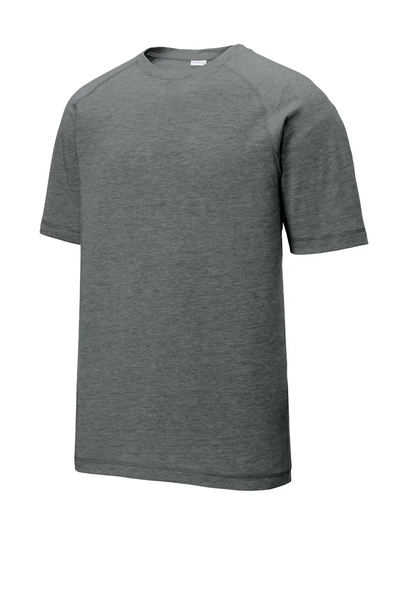 Sport-Tek ST400 PosiCharge  Tri-Blend Wicking Raglan Tee
