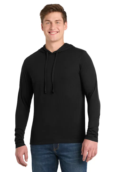 Sport-Tek ST406 PosiCharge  Tri-Blend Wicking Long Sleeve Hoodie