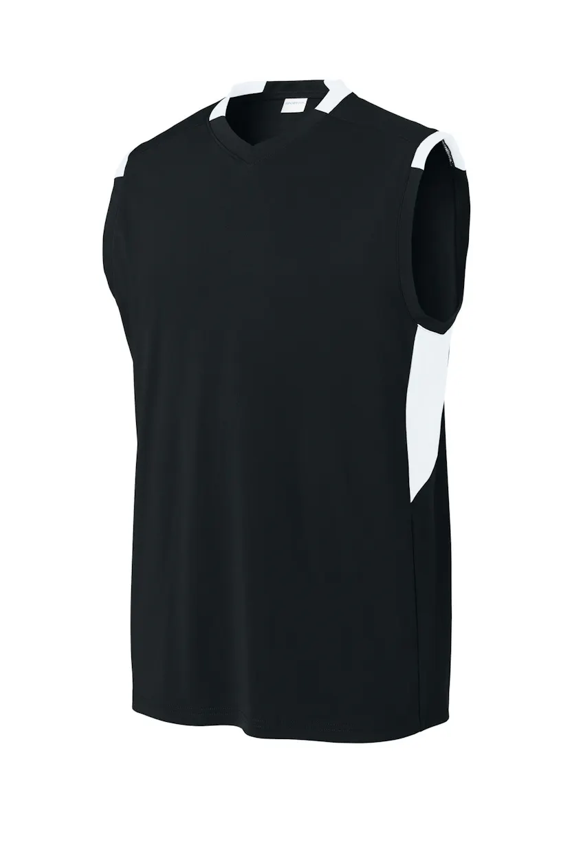 Sport-Tek ST441 Club Sleeveless V-Neck