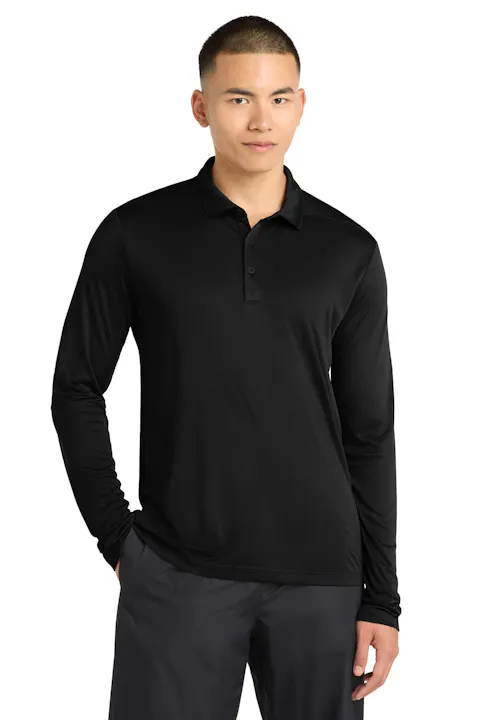 Sport-Tek ST520LS Posi-UV  Pro Long Sleeve Polo