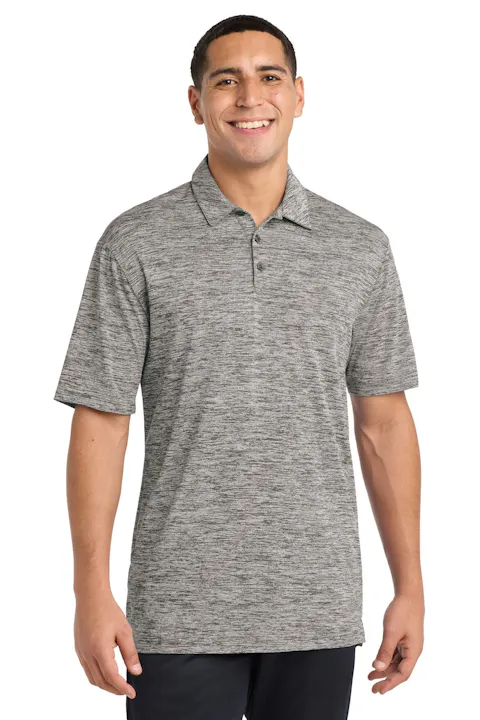 Sport-Tek ST590 PosiCharge  Electric Heather Polo
