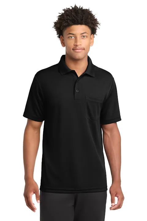 Sport-Tek ST640P PosiCharge  RacerMesh  Pocket Polo