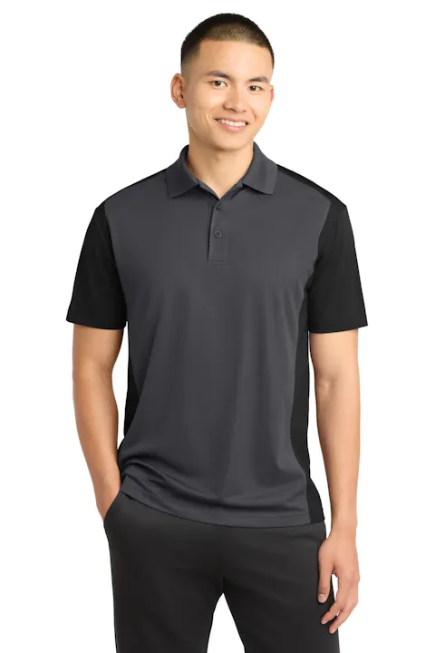 Sport-Tek ST652 Colorblock Micropique Sport-Wick Polo