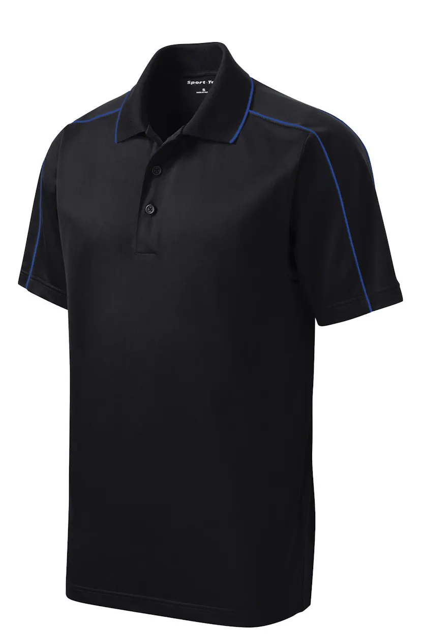 Sport-Tek ST653 Micropique Sport-Wick Piped Polo