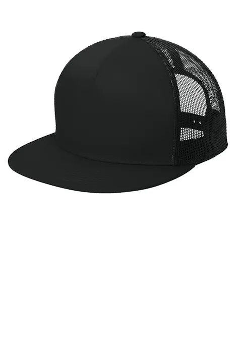 Sport-Tek STC38 YP Classics  5-Panel Classic Trucker Mesh Back Cap