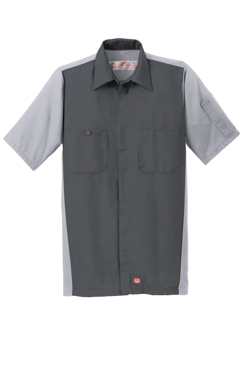Red Kap SY20 Short Sleeve Ripstop Crew Shirt