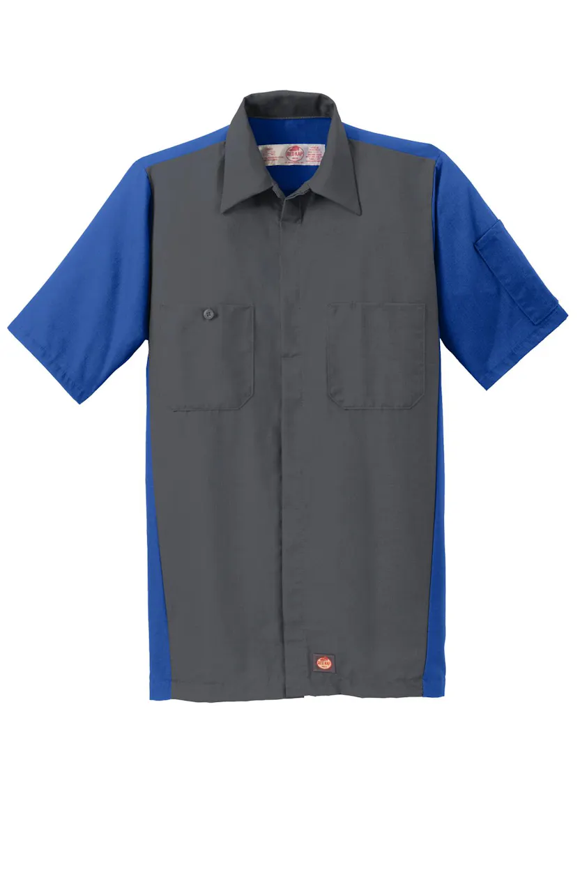 Red Kap SY20 Short Sleeve Ripstop Crew Shirt