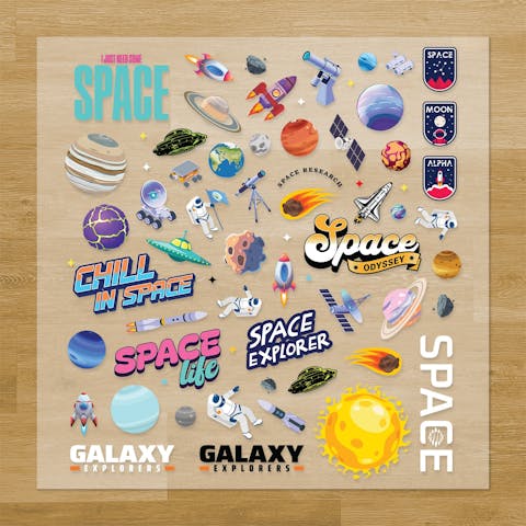 Space Pressables Pack